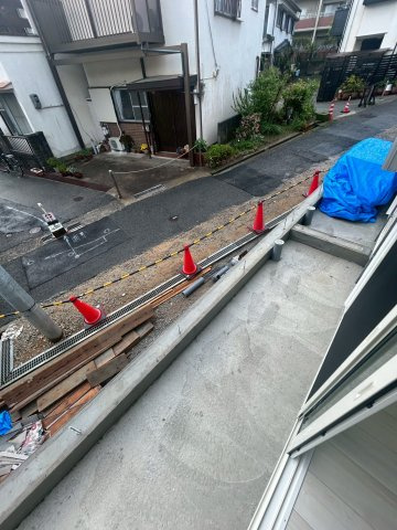 カサ苦楽園のバルコニー