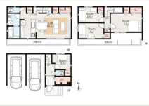 【名古屋市北区生駒町3丁目55新築戸建1号棟】✨️仲介手数料無料✨️大杉小学校・八王子中学校の画像