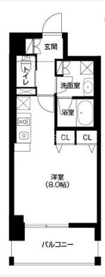 アーバネックス北浜の間取り