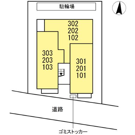 アンソレイエのその他共用部分