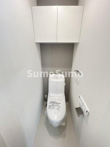 WORKINGBASE伊丹WESTのトイレ|落ち着いたトイレです