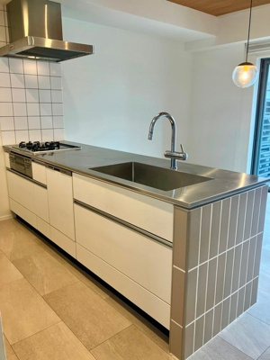 【キッチン】 | グランスイート八丁堀 | 使いやすいキッチンです