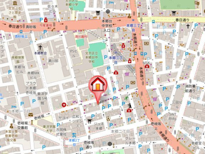 【地図】 | アーバネックス文京本郷