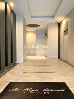 【ロビー】 | ル・マージュ新町 | オシャレな空間が広がるロビー！