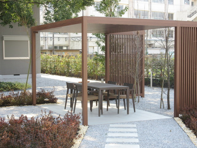 練馬区南大泉４丁目の賃貸マンションのその他共用部分|★中庭★