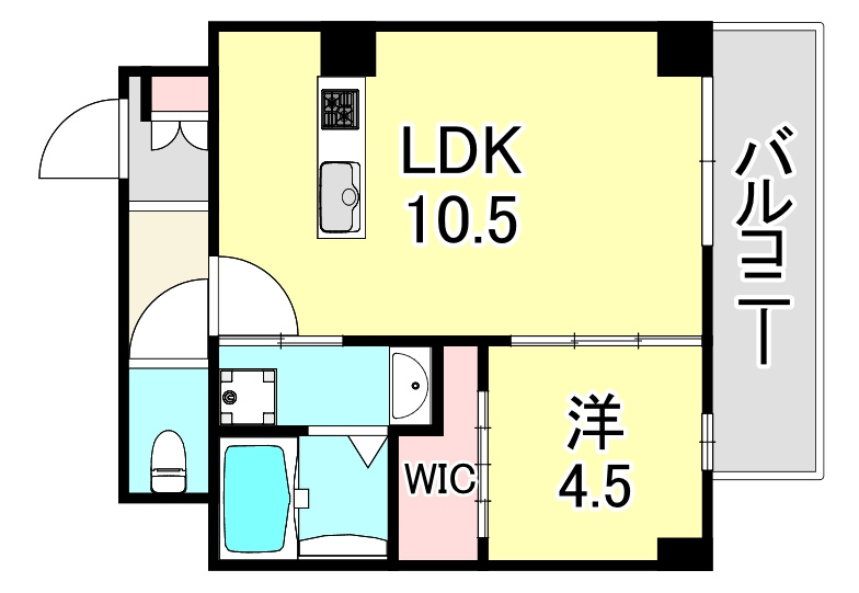 アリビラ六甲の間取り