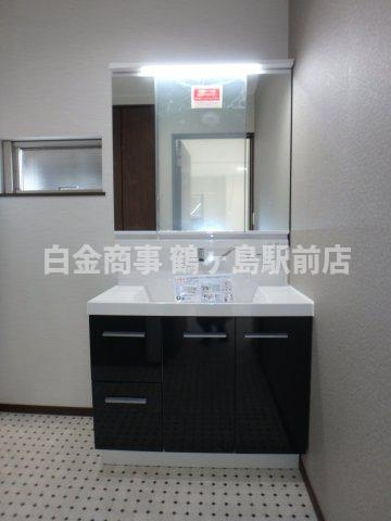 鶴ヶ島市上広谷新築戸建の独立洗面台