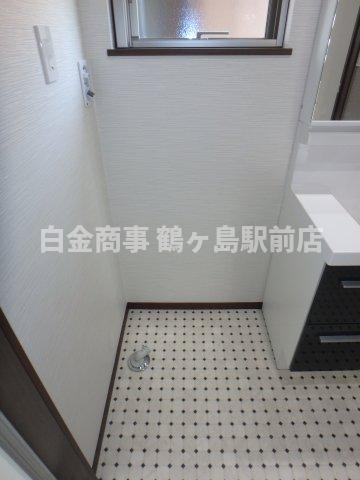 鶴ヶ島市上広谷新築戸建のランドリースペース
