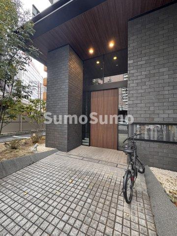 エス・キュート梅田中崎町 のエントランス|毎日通るエントランスはこのようになっています