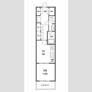 エスリードコート堺筋本町の間取り