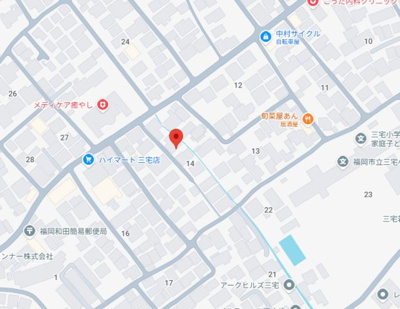 【地図】 | 福岡県福岡市南区三宅2丁目