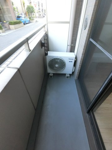 エシッド行徳のバルコニー