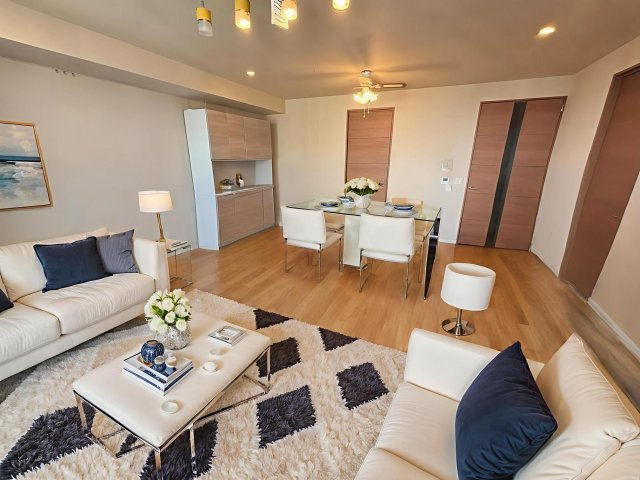 CGによる家具レイアウト例