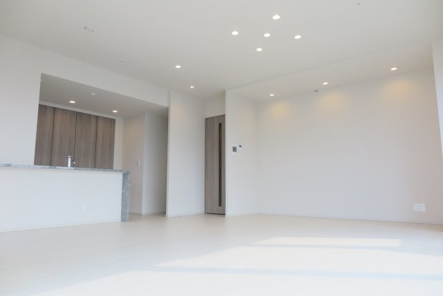 北浜ミッドタワーの居間・リビング