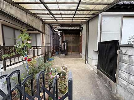 安佐南区上安７丁目の庭