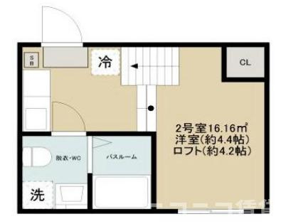 【間取り】 | flat avenue koiwa