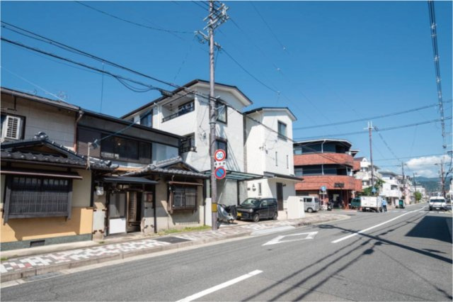 紫竹上竹殿町の前面道路含む現地写真