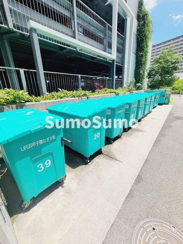 ＵＲ浜甲子園なぎさ街　22号棟の外観|おしゃれな外観です