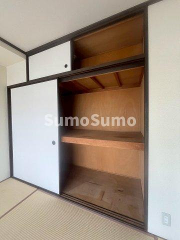ガーデンハイツ桃山台弐番館の収納|たっぷりとした収納スペースです