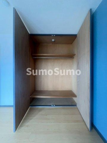 ガーデンハイツ桃山台弐番館の収納|便利な収納スペースです