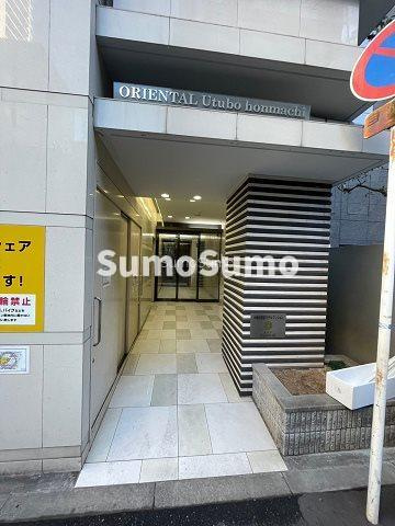 オリエンタル靭本町のエントランス|毎日通るエントランスはこのようになっています