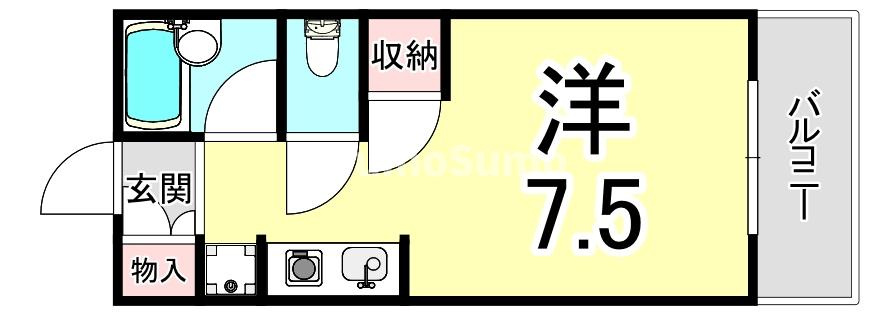 オギタビルの間取り