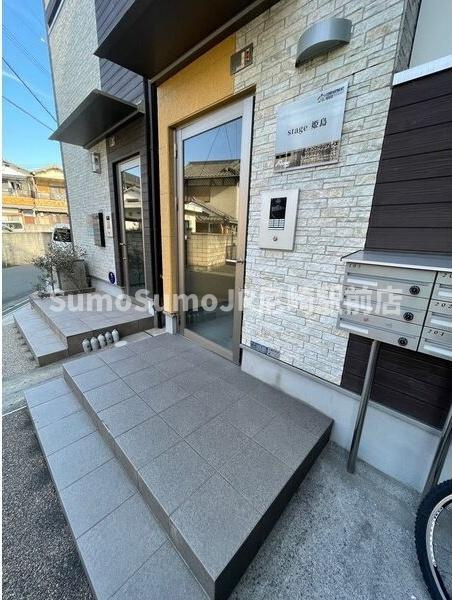 stage姫島のエントランス|清潔なエントランスです