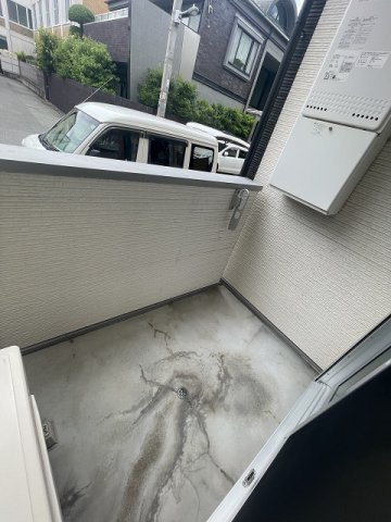 stage千舟のバルコニー|広々としたバルコニーです