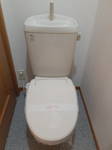 シャトーＫＩＮＫＩ　Ｃのトイレ|シンプルで使いやすいトイレです
