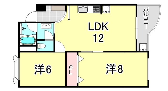 ガーデンハイツ鈴蘭の間取り