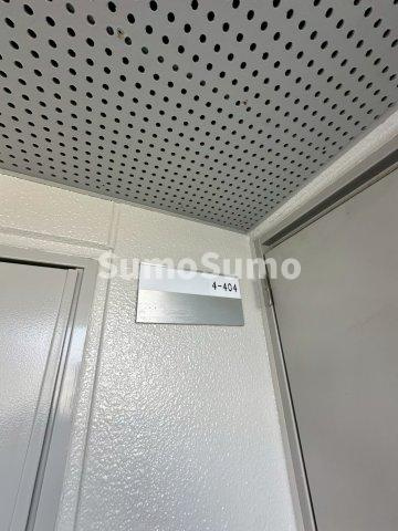 UR浜甲子園さくら街　4号棟のバルコニー
