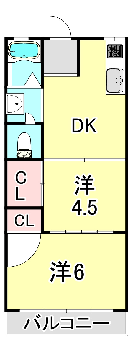 エルパラッツォ本山南の間取り