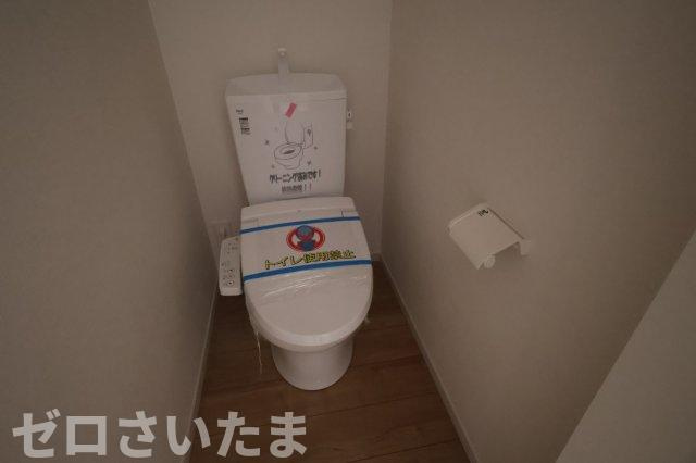 《仲介手数料無料》岩槻区東岩槻３丁目2-49新築一戸建てKEIAI GRACEのトイレ