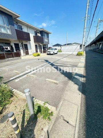 エルカーサの駐車場|駐車場完備です