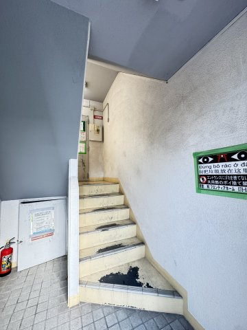 SIハイツ岩屋Ⅰのエントランス
