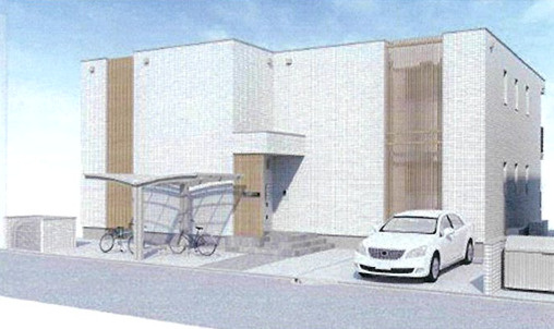 ＴレジデンスⅢの外観パース