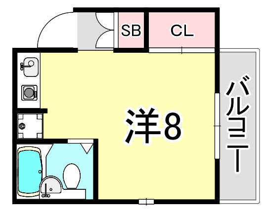 エル楠の間取り