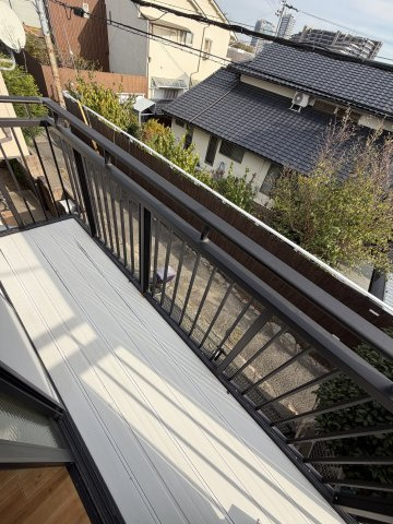 エル楠のバルコニー