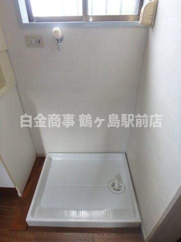 坂戸市中富町中古戸建のランドリースペース