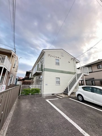 グリーンシティの外観|外観は落ち着いています