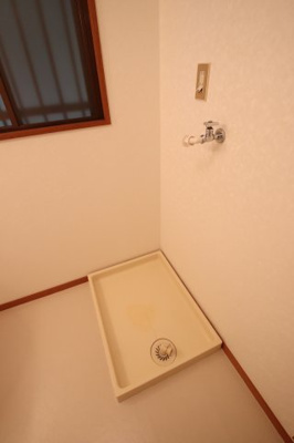 【設備】 | グリーンハイツ須賀 | 室内洗濯機置き場