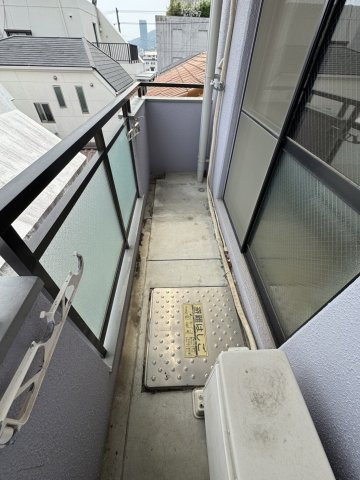 クレーン奥山のバルコニー