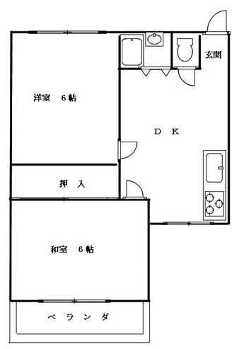 クレーン奥山の間取り