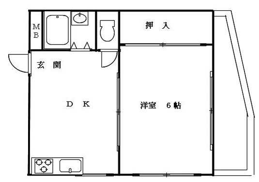 クレーン奥山の間取り