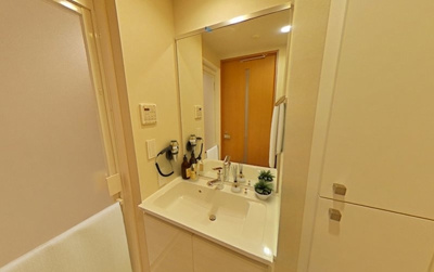 【洗面所】 | 新品家具付きマンション池袋20(KaGood東京)