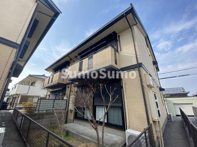アサンテB棟の外観|外観は落ち着いています