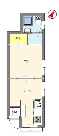 グリーンマンションの間取り