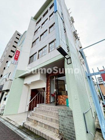 アキサダハイツの外観|おしゃれな外観です