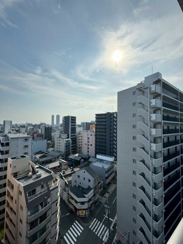 ワールドアイオオサカフェリーチェの展望