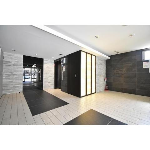 アドバンス上町台プレジールのロビー